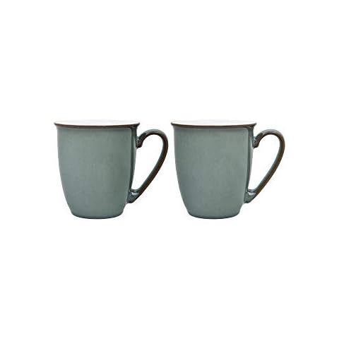 Denby Regency Green Coffee Mug Set of 2 Cover