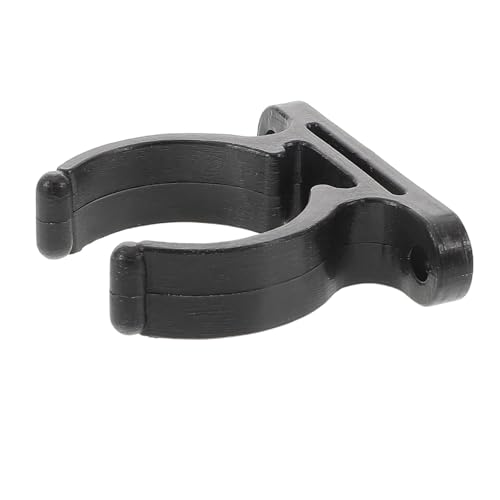Amosfun Abrazadera Marina de Manguera de Nailon Negra para Tubo 38-42mm, Soporte Resistente para Hardware Náutico y Accesorios para Embarcaciones, Fijación Segura para Deportes Acuáticos