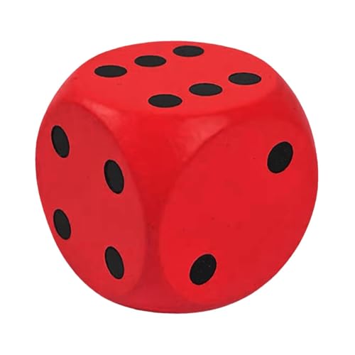 Dados De Enseñanza Jumbo - Dados De Juego De Espuma Grande | Dados Gigantes Coloridos, Dados Grandes Para El Juego De Mesa, Asistencia Docente En El aula Niños Juegan Juguetes, Dados Interactivos Pe