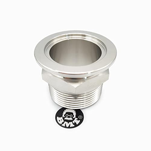 Image of KF40 Flange to Male NPT /MNPT Fitting (ISO-KF KF40 QF40 NW40) (1-1 /4 inch MNPT x KF40)