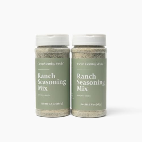 Clean Monday Meals Ranch Seasoning Mix — All-Purpose Ranch Powder