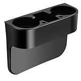 EEEKit Car Cup Holder, Car Seat Seam Wedge Cup Holder, Cell Phone Storage Organizer, Multifunction Glove Box Organizer
