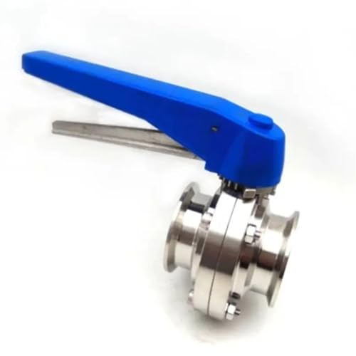 Vanne SS304 19mm virole OD 50.5mm raccord de pression Tri clamp 1.5 pouces tuyau inox