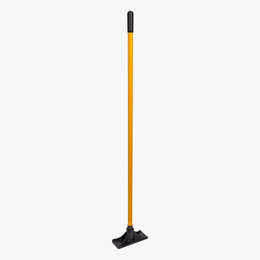 Roughneck ROU64375 Contractor's Tamper, Trenching Tool for Compacting Asphalt, Shingle, Earth & Sand - Rectangular 100x250mm / 4x10"