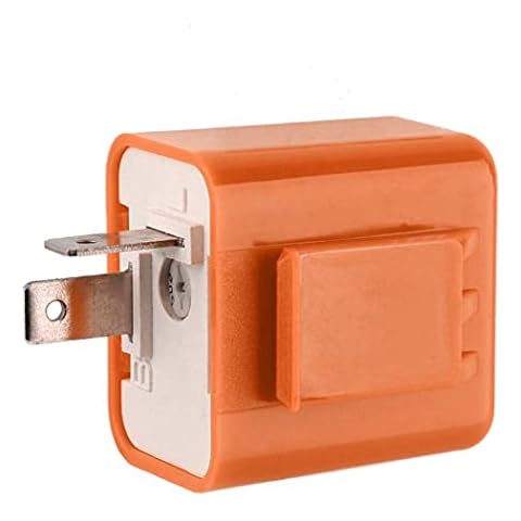 MGI SpeedWare 2-Pin LED Turn Signal Flasher Relay 12v, Adjustable Speed (1 Pack) Cover