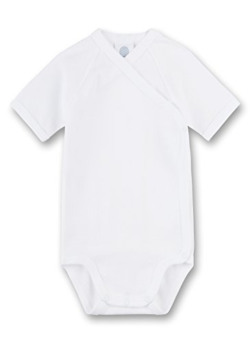 Preisvergleich Produktbild Sanetta 302200 Unisex - Baby Babykleidung / Unterwsche / Bodys, Gr. 50 Wei