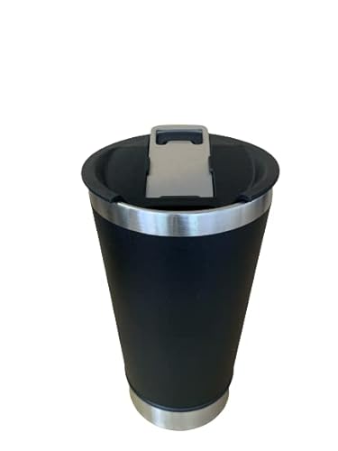 Copo Térmico Para Cerveja Chopp 500ML Com Tampa e Abridor de Garrafas