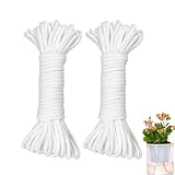SELF-WATERING SYSTEM: Capillary rope design delivers consistent moisture to plant roots, reducing the need for frequent watering