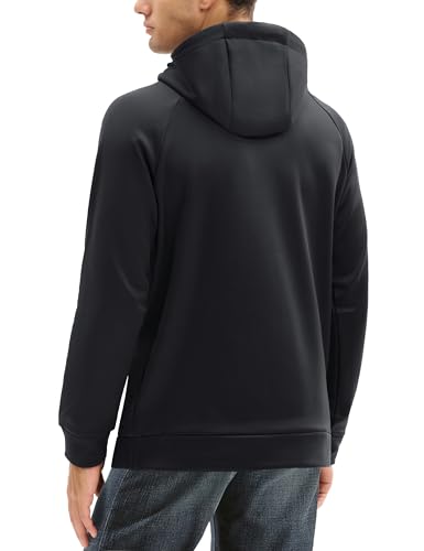 MAGCOMSEN Mens Hoodies Fleece Lined Casual Athletic Sweatshirts Pullover with Kangaroo Pocket4