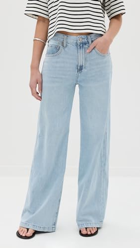 Pistola Denim Women's Jadyn Low Slung Palazzo Jeans, Chateau, Blue, 262