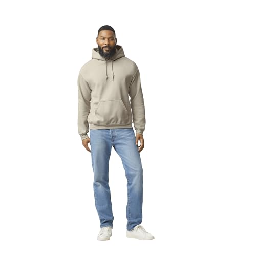 Image of Gildan Adult Fleece Hoodie Sweatshirt, Style G18500, Multipack