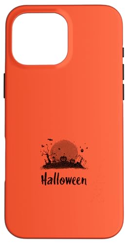 不気味なハロウィーンの美的不気味な夜のアート。 スマホケース iPhone 16 Pro Max 用