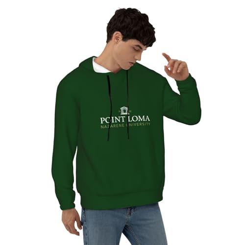 Point Loma Nazarene University Fleece Comfortable Hoodie, Hoodie Long Sleeve Pullover Casual Sweatshirt-4