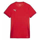 Puma teamGOAL Matchday Jersey WMNS, Unisex-Erwachsene Fußballtrikot, Puma Red-Puma White-Fast Red,