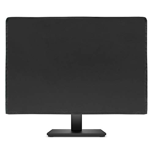 Waterproof Computer Monitor Dust Cover, Luxiv Black Full Body Cover For Computer Screen Anti-Static Lcd-Silky Hd Panel Dust Cover 21W X 14H X 3.5D #TOP5
