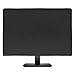 Waterproof Computer Monitor Dust Cover, Luxiv Black Full Body Cover for Computer Screen Anti-Static LCD-Silky HD Panel Dust Protective Sleeve (24W X 18H X 3.2D)