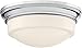Quoizel QF3416C Stark Flush Mount Ceiling Lighting, 1-Light, LED 13 Watts, Polished Chrome (4" H x 7" W)
