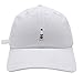 JPAK Rum Baseball Cap Embroidered Cotton Dad Hat - Party Night Whiskey White