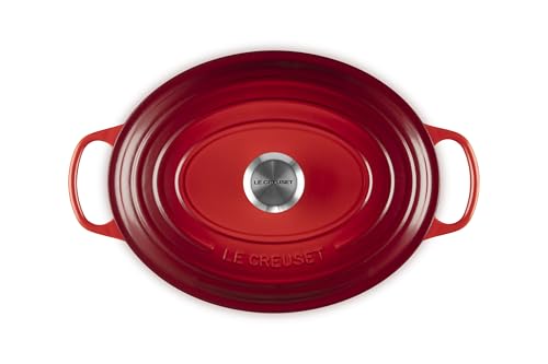 Image of Le Creuset Enameled Cast Iron Signature Cookware Set, 9 pc., Cerise