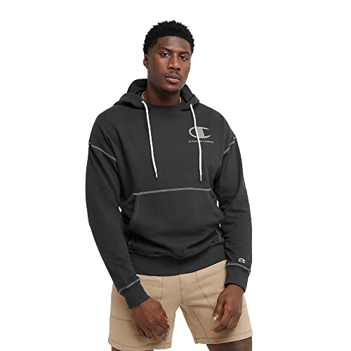 Sweat à capuche Champion noir taille L vêtement sportswear en éponge homme