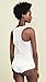 SKIN Women's Racer Back Tank, White, S
