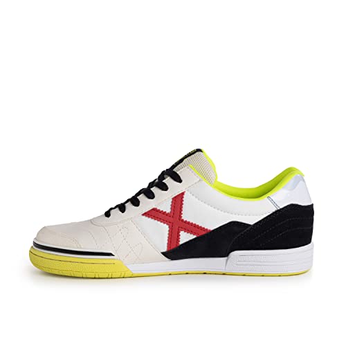 Materiale suola: Gomma Munich GRESCA, Scarpe da Ginnastica Basse Uomo, Blanco 305, 42 EU