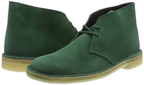 Image of CLARKS Men's Desert Boot Chukka Boot, Black Leather, 13 M US