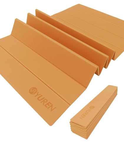 YUREN ヨガマット 折りたたみ 幅広 90*190cm 厚め10mm トレーニングマット エクササイズマット TPE素材ピラティスマット 軽量 初心者 上級者 収納に便利 収納袋付き