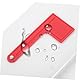 Gatuida Geschenkpostkasten Blechbriefkasten Für Puppenhaus Briefkasten Kleiner Abschließbarer Briefkasten Briefkästen Für Das Draußen Briefkasten Metall Stahlmailbox Weißblech