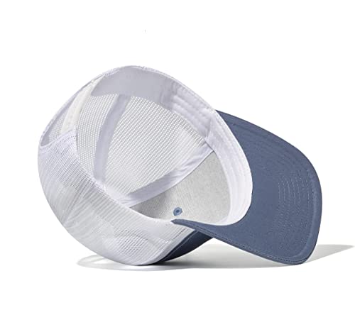 Image of Quanhaigou Trucker Hat - Mesh Snap Back - Unisex Adjustable Baseball Cap - Outdoor Hats for Men Women
