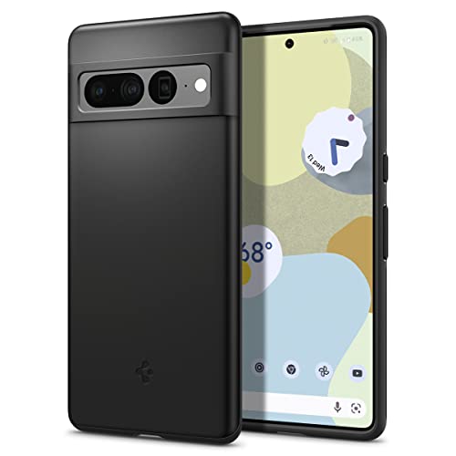 Spigen Thin Fit [Made for Google] Pixel 7 Pro Case - Black by Spigen - Used condition - CA$3.67