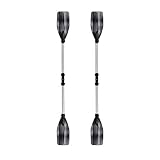 Dcolor 1 Par de Remo de Kayak con Remo para Kayak con Correa de Remo para Botes Inflables