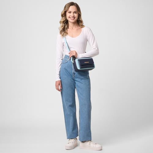 Image of Caprese Regina Medium Sling Bag for Women with Adjustable Strap & Zipper Closure for Comfortable Wear | Versatile Handbag for Everyday Use, Travel, and Special Occasions