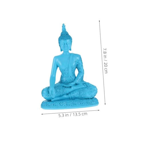 Bouddha thaïlandais statue en résine pour temple intérieur zen