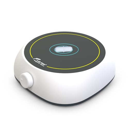 Image of LAB FISH MS5 Digital Magnetic Stirrer Mixer | 2000RPM, 3000ml capacity, includes stir bar, compact design for lab & homebrew mixing
