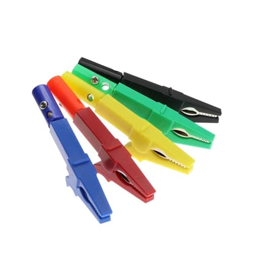 eufeifeiegds 5 30A 55MM jNbv+oiivOeXgv[uA4MM oiivOP[uNbvt wefeiegds(5PCS Alligator Clips,5PCS red)