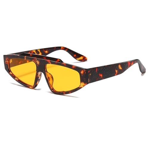 Lunettes de soleil œil de chat verres verts léopard avec filtre UV de style vintage