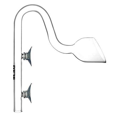 Blue Aquaristic 7780080 glas Trumpet Outflow 13 mm
