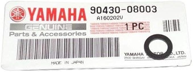 3X for Yamaha OEM Outboard Lower Unit Oil Drain Gasket 90430-08020-00 90430-08003