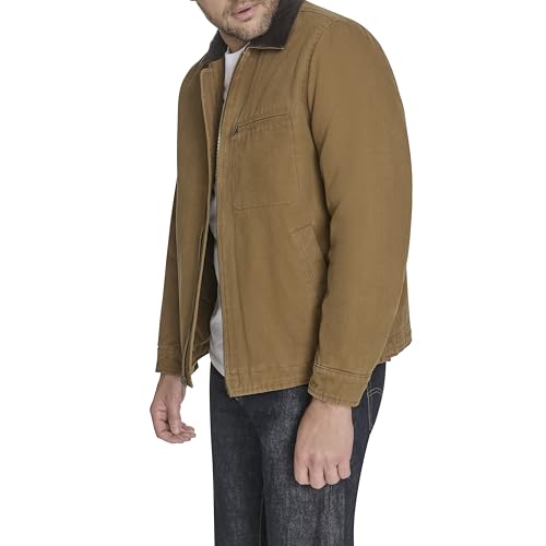 Image of Levi's Men's Cotton Depot Jacket With Corduroy Collar