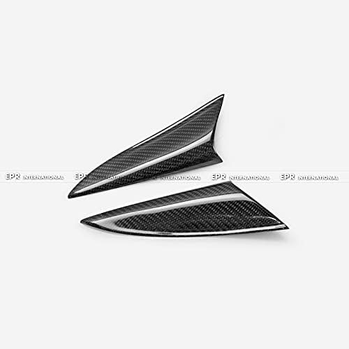 For TOYOTA 2015-2018 Prius ZVW50 V1 Type Headlight Eyebrow (Pre-facelift) Carbon Fiber Modified Tuned Tuning Car Body Parts Kits