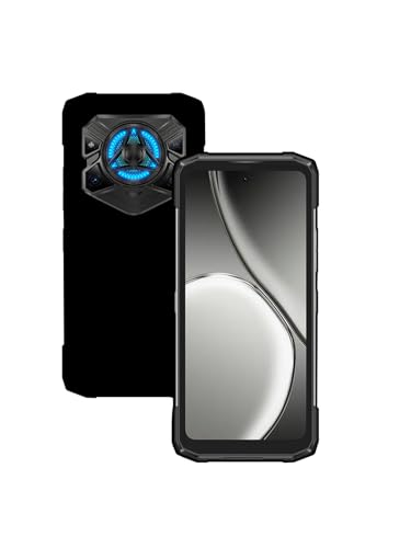 Image of WUNIAK Clear Case for DOOGEE Blade 20 Play 5G Rugged Smartphone,WUNIKA Drop-Proof Design Thin Slim Lightweight Scratch Proof,Durable Protection Silicone Rubber TPU Cover (Black).