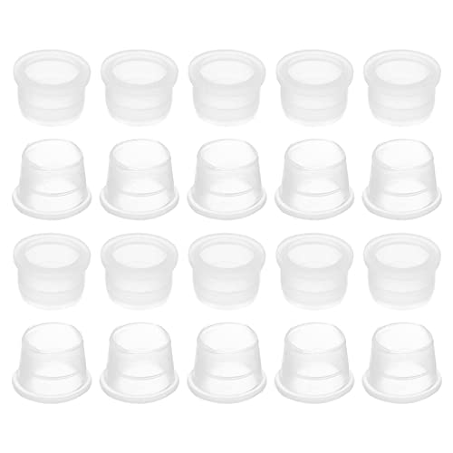 PATIKIL Lamp Pipe Cord Protector, 150 Pack Plastic Tube Hole Washer Liner Bushing for 1/8 IPS Pipe, Clear 5.5mm ID x 6mm Height