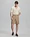Susclude Pleated Dress Shorts for Men 9 Inch Inseam Khaki Shorts Men Elastic Waist Summer Golf Chino Short with Pockets