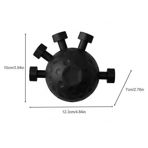 Image of Desyn Heavy Resistance Forearm Strengthener Gym Ball for Men & Women | Durable, Travel-Friendly Hand Grip & Finger Exercise Ball for Gym Workouts | Home Fitness & Stress Relief