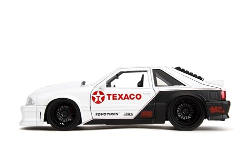 Jada Big Time Muscle 1:24 Ford Mustang GT 1989 miniatura 3