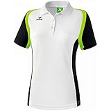 Coupe femme cintrée Erima Razor 2.0 Polo Femme Blanc/Noir/Green Gecko FR : XS/S (Taille Fabricant : 36)