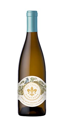 DeLoach Vineyards Chardonnay Made with Organic Grapes, 750 ML