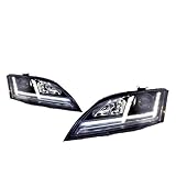 Top 10 Best Audi Tt Headlight Reviews & Comparison 3 Car Lights Compatible With Audi TT Headlight 2006-2014 LED Projetor Head Lamp Daytime Running Light Automotive Accessories
