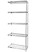 Quantum AD86-1836S-5 Wire Shelving Add-On Kit, 36